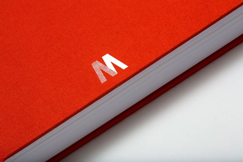 Detail of the reissue of the New York City Transit Authority Graphics Standards Manual designed by Massimo Vignelli and Bob Noorda