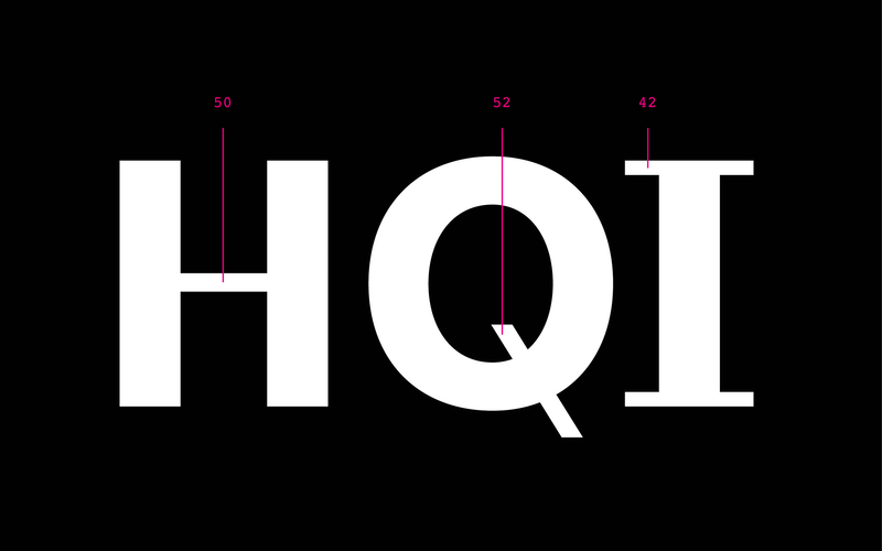 Type design study for the American Institure of Architects